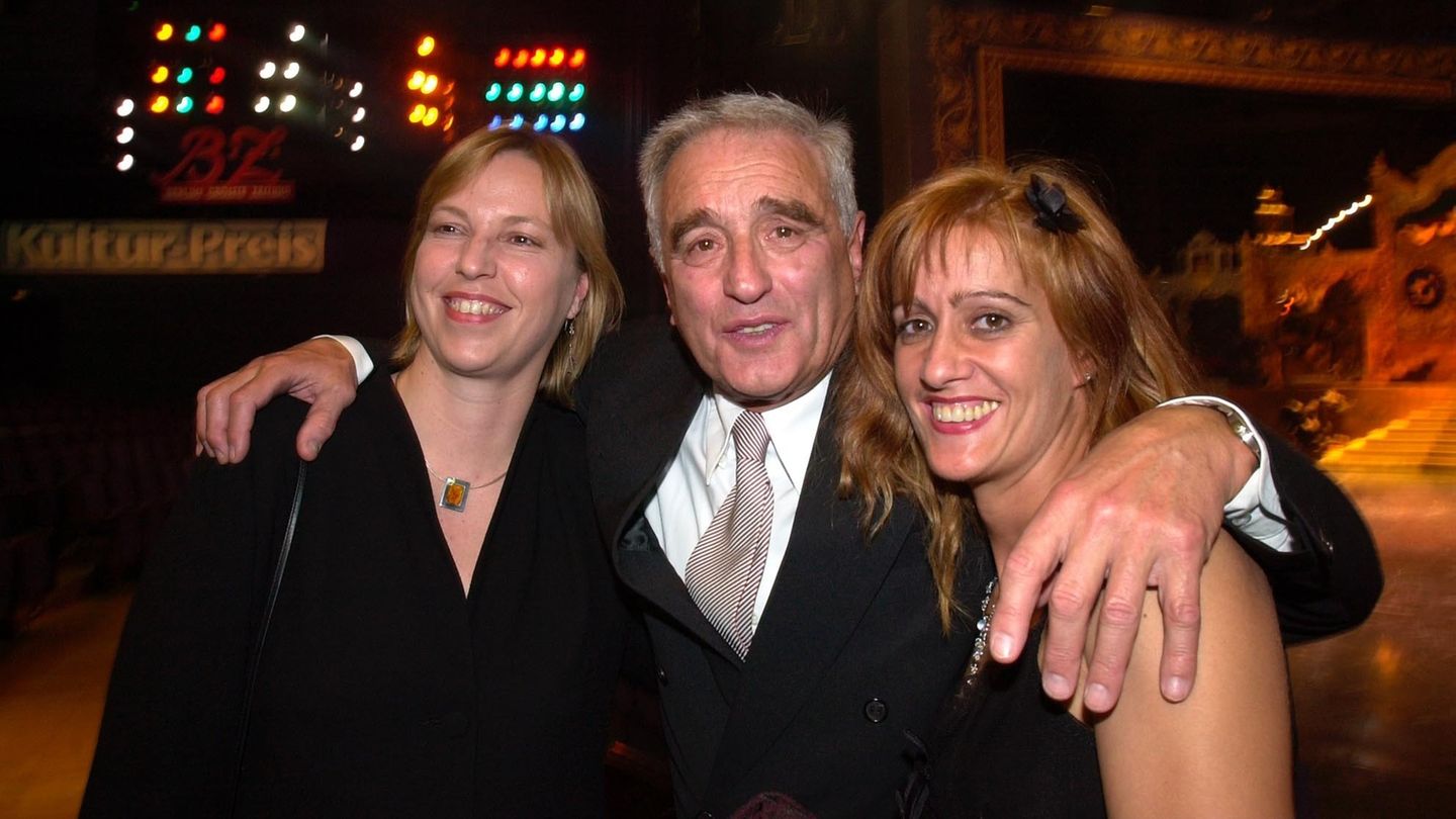 Michael Degen mit seiner dritten Frau und seiner Tochter Elisabeth