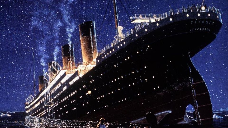 Der Untergang der Titanic als zeitgenössisches Bild