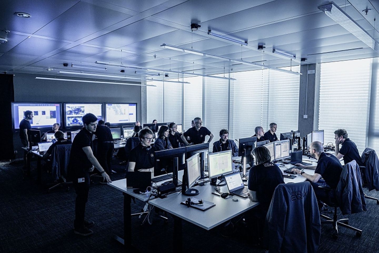 In Sindelfingen wachte die Mission Control über alles In Sindelfingen wachte die Mission Control über alles