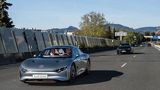 Langstreckenfahrt Mercedes Vision EQXX
