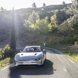 Die Rollenverteilung im Auto war klar: Der Fahrer 
konzentriert sich auf den Verbrauch und der Beifahrer 
hält Kontakt mit der K