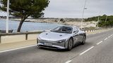 Langstreckenfahrt Mercedes Vision EQXX