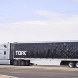 Autonom fahrender Freightliner Cascadia