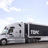 Autonom fahrender Freightliner Cascadia