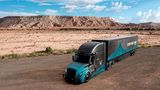 Autonom fahrender Freightliner Cascadia