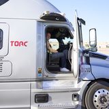 Autonom fahrender Freightliner Cascadia