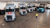 Autonom fahrender Freightliner Cascadia