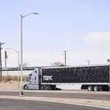 Autonom fahrender Freightliner Cascadia