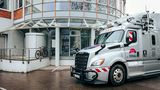 Autonom fahrender Freightliner Cascadia