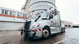 Autonom fahrender Freightliner Cascadia