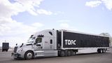 Autonom fahrender Freightliner Cascadia