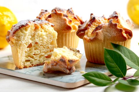 Gesunde Cheescake-Muffins