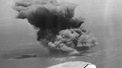 Explosion auf Helgoland vor 75 Jahren