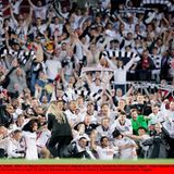 Mehr als 30.000 Eintracht-Fans waren mit der Mannschaft nach Barcelona gereist. Im ehrwürdigen Camp Nous konnten sie ihre Mannschaft ausgelassen feiern. Über eine Stunde nach Abpfiff standen noch immer einige Spieler auf dem Platz und jubelten.