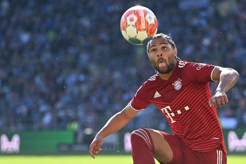 Bayern Münchens Serge Gnabry beim Auswärtsspiel in Bielefeld.