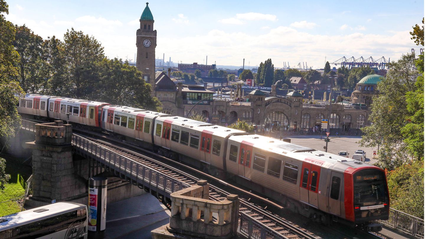 U-Bahnlinie 3 in Hamburg: Landungsbrücken bis Baumwall U-Bahnlinie 3 in Hamburg
