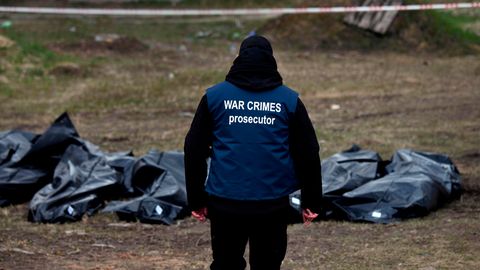 Ermittlungen von Kriegsverbrechen in Butscha