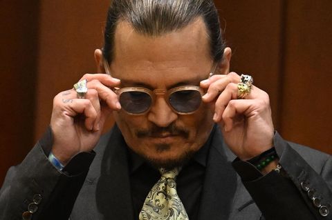 Johnny Depp Fingerkuppe