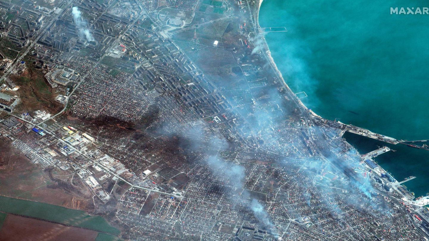 Satellitenbild Mariupol