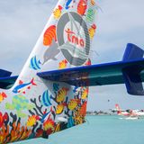 Die DHC-6 wird auch "Twin Otter" genannt und gilt als ausgesprochen robust. Für Trans Maldivian Airways ist sie das ideale Flugzeug in der salzigen Meeresumgebung.
