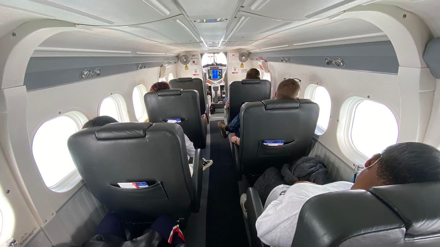 Kabine einer Twin Otter