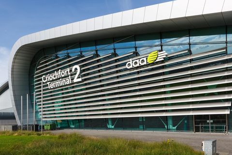 Criochfort Terminal des Flughafen Dublin DUB in Irland