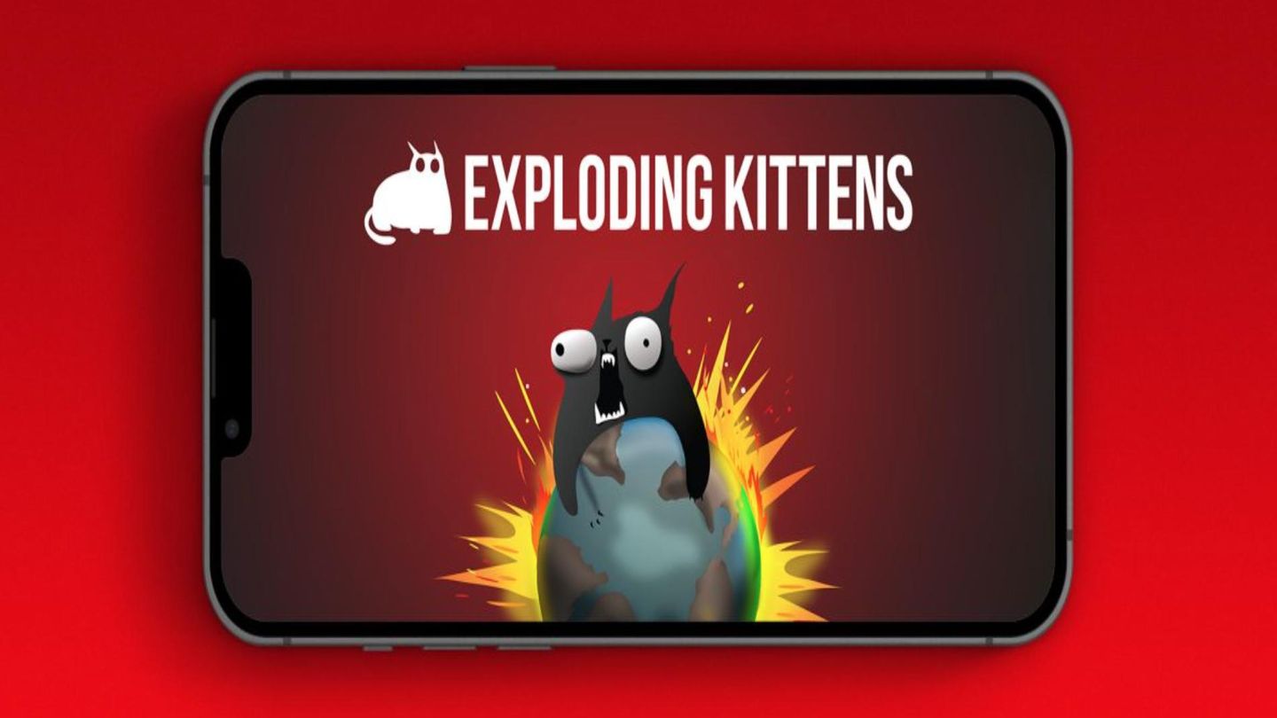 "Exploding Kittens" auf dem Handy