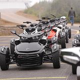 Der CanAm Spyder F3 lädt ein zum Cruisen in der Gruppe
