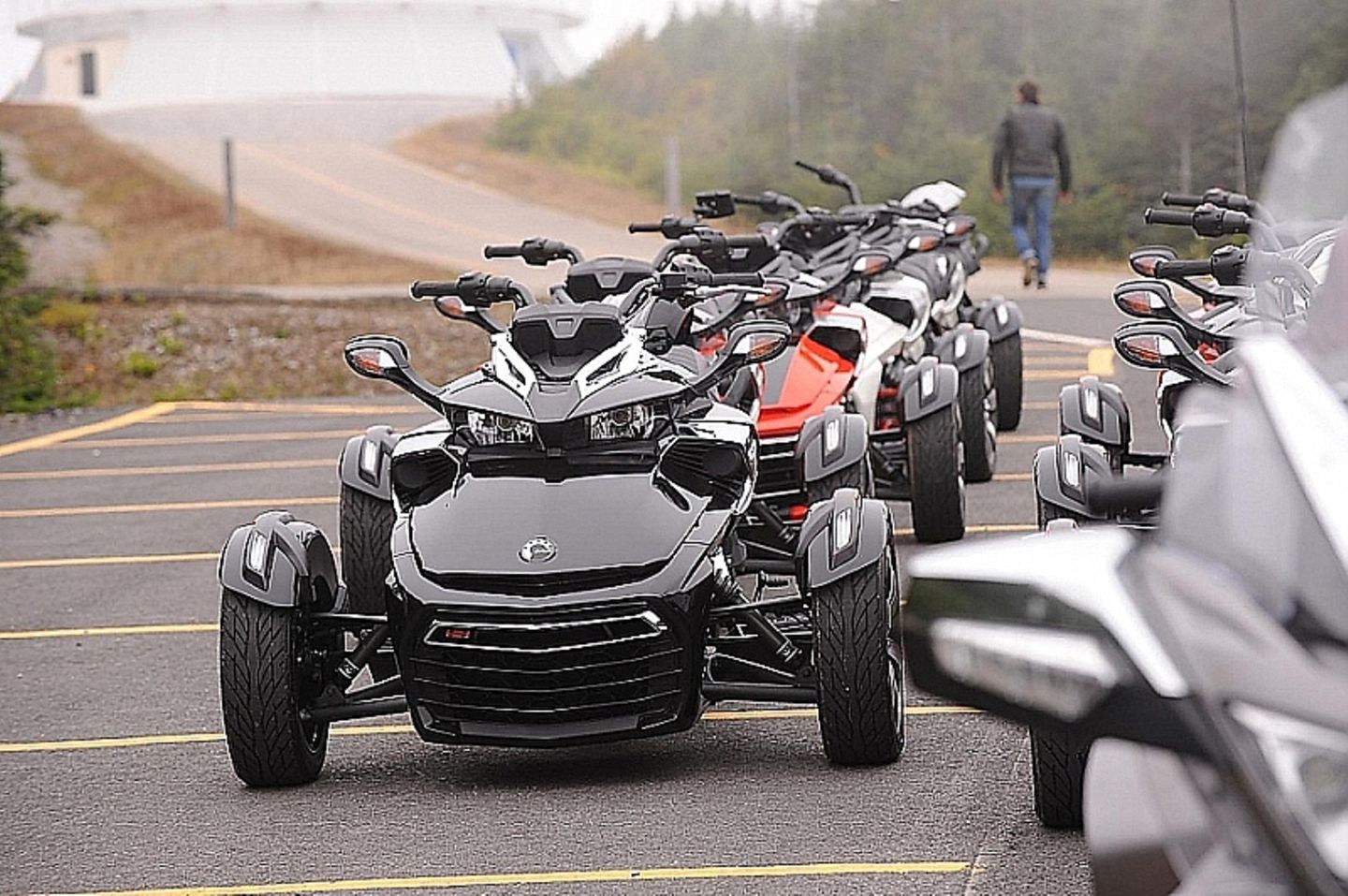 Der CanAm Spyder F3 lädt ein zum Cruisen in der Gruppe