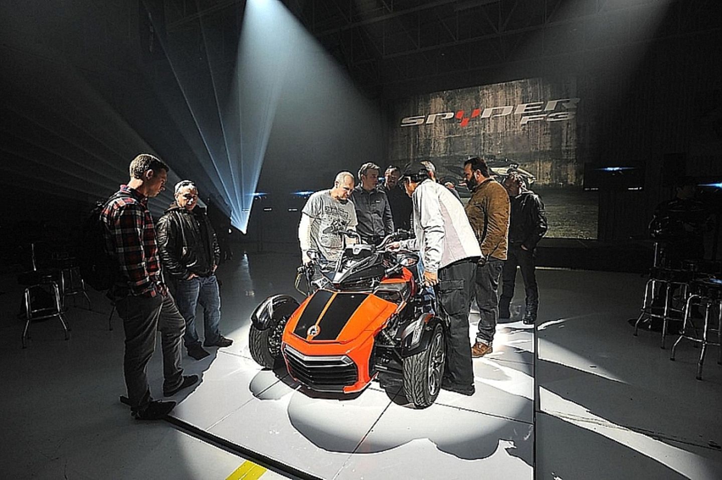Präsentation des CanAm Spyder F3