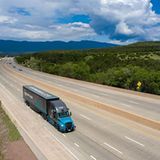 Autonom fahrender Truck