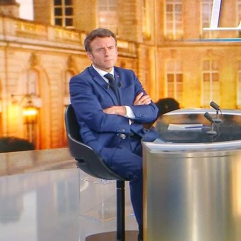 Frankreich-Wahl Macron Le Pen