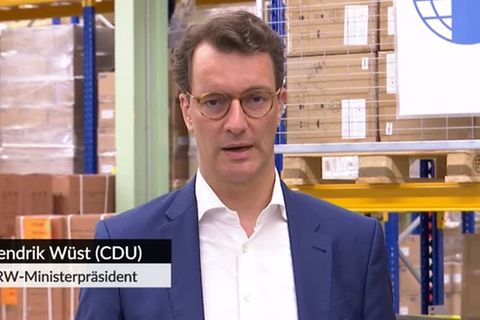 Video: NRW-Ministerpräsident Wüst: Bundesregierung ist bei militärischer Unterstützung für Ukraine halbherzig und zögerlich