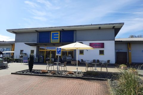 Der nordhessische Edeka-Markt in Trendelburg - hier wird Sonnenblumenöl boykottiert.