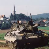 Leopard 1 der Bundeswehr während des Kalten Krieges.