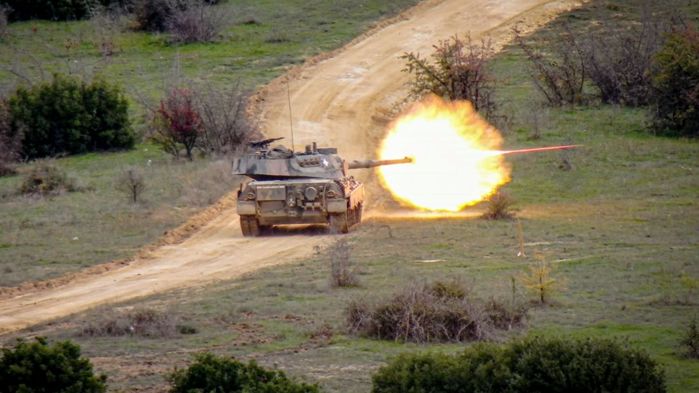 Noch im Einsatz: Griechischer Leopard 1 im Jahr 2019.