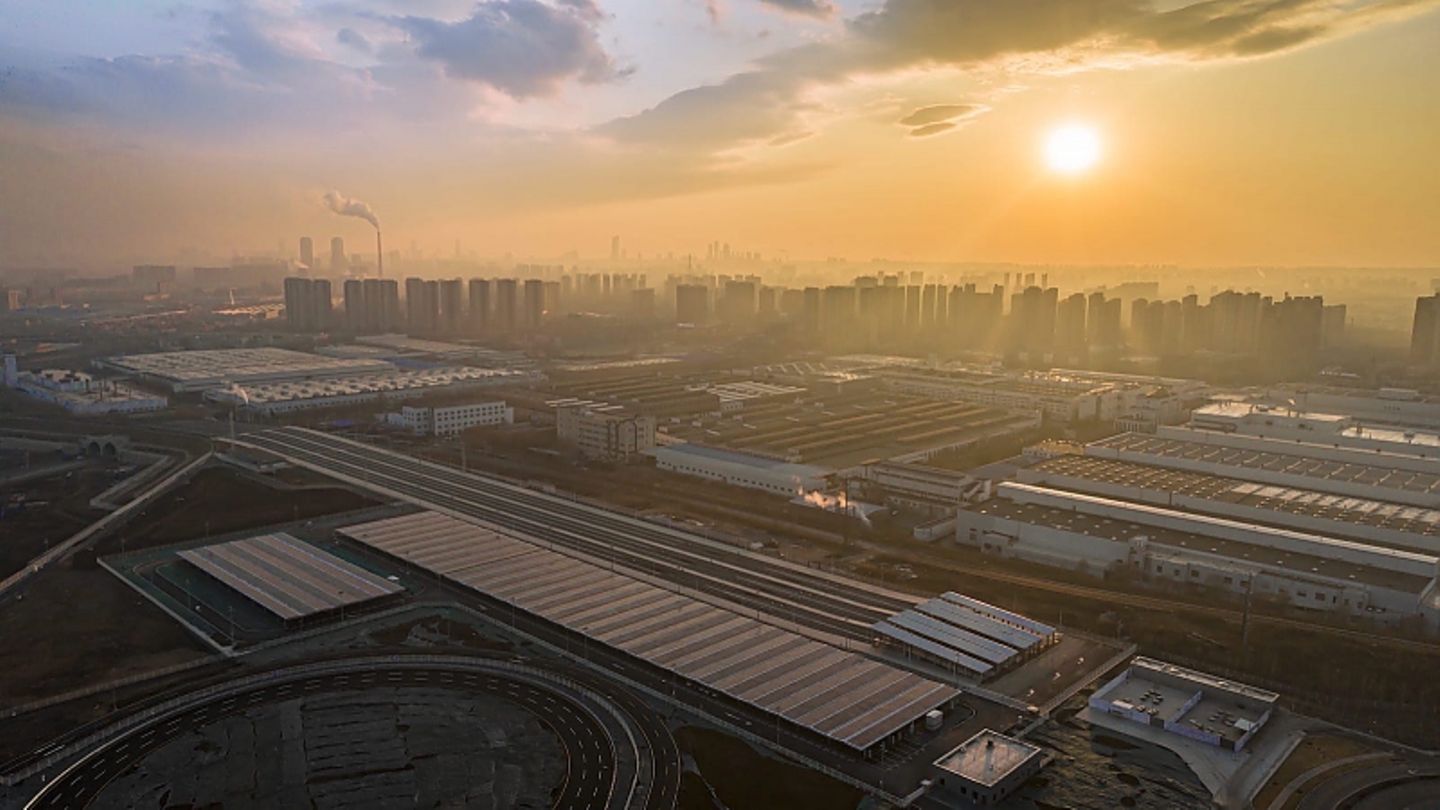 Fahrzeugproduktion BMW Dandong / China