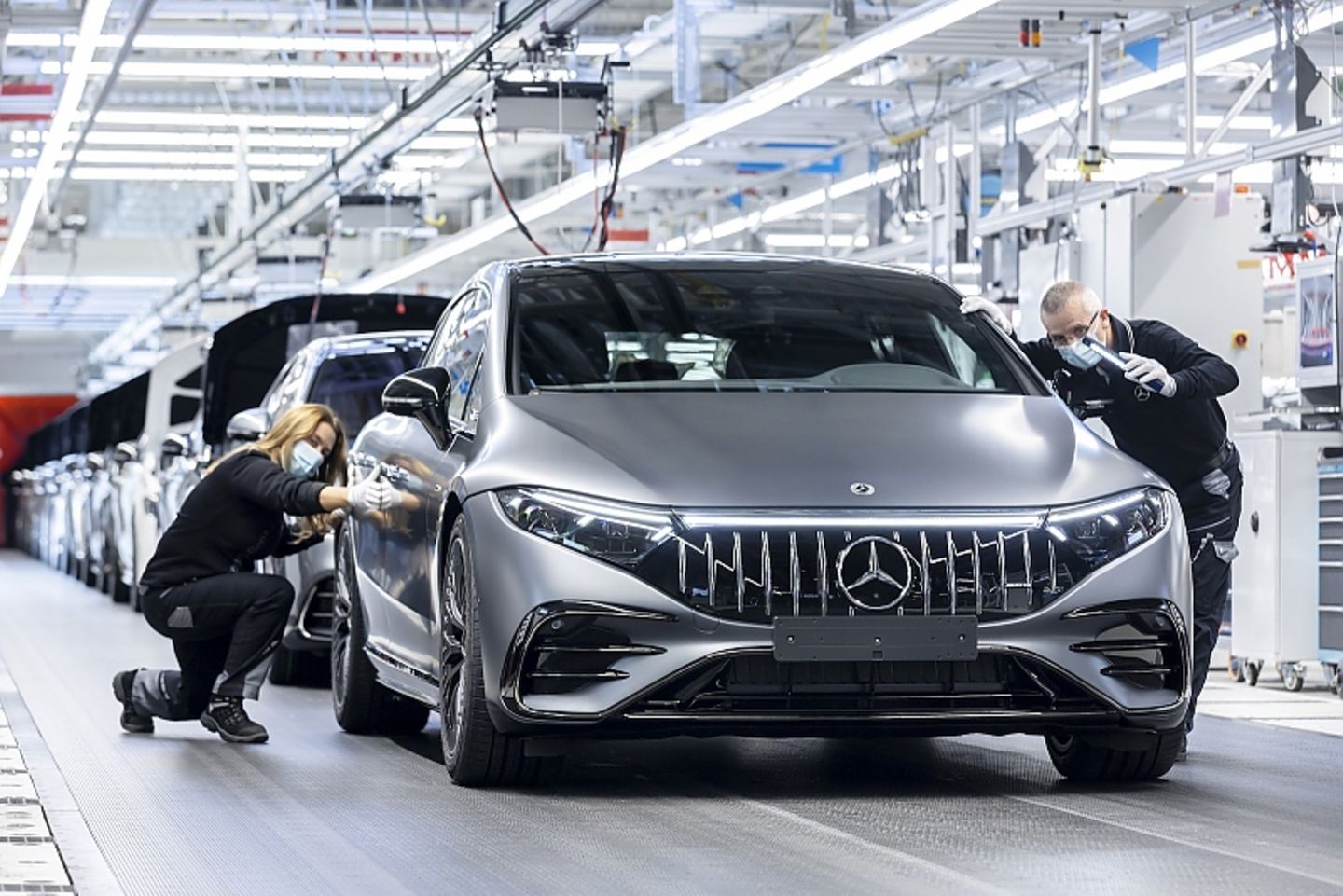 Produktion Mercedes Sindelfingen