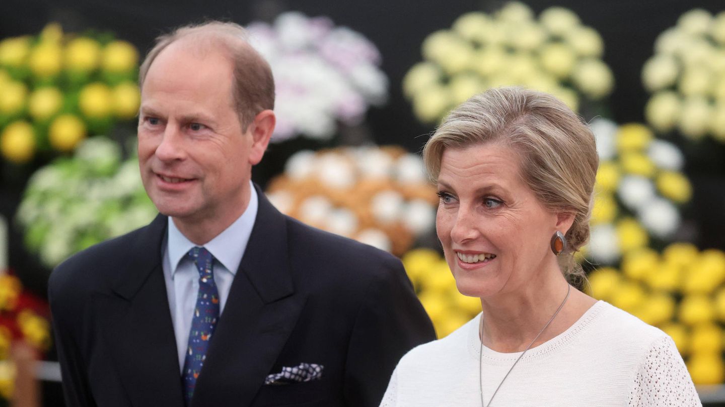 Prinz Edward und seine Frau Sophie