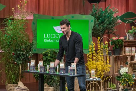 Michael Ballack präsentiert "Lucky Plant" in der "Höhle der Löwen"