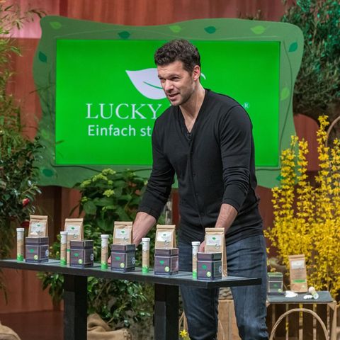 Michael Ballack präsentiert "Lucky Plant" in der "Höhle der Löwen"