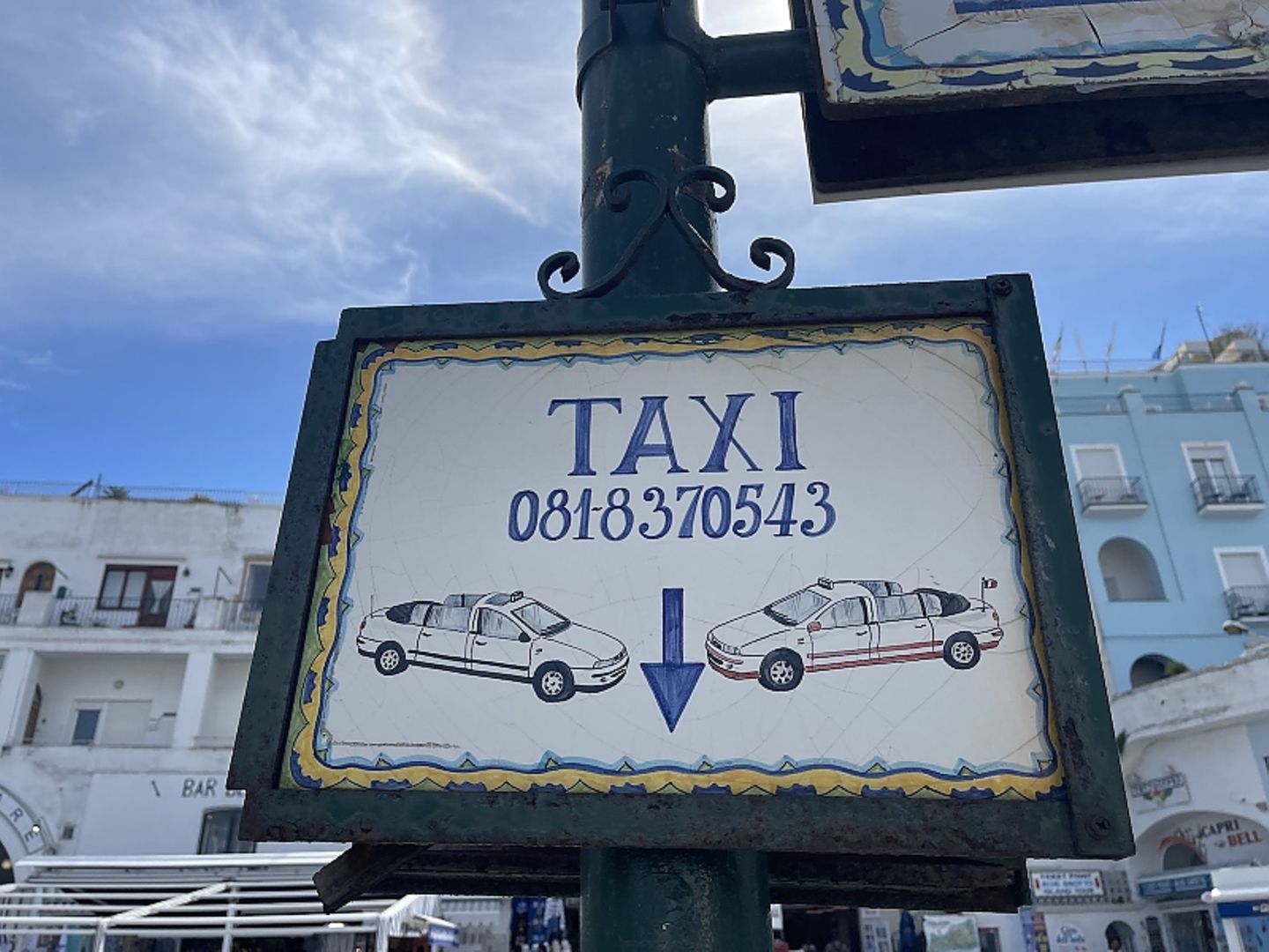 Autos auf Capri 2022