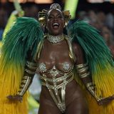 Zu den Stars von Imperatriz Leopoldinense gehört die Sängerin und Samba-Queen Isabela Cristina Correia de Lima Lima, bekannt unter ihrem Künstlernamen Iza.