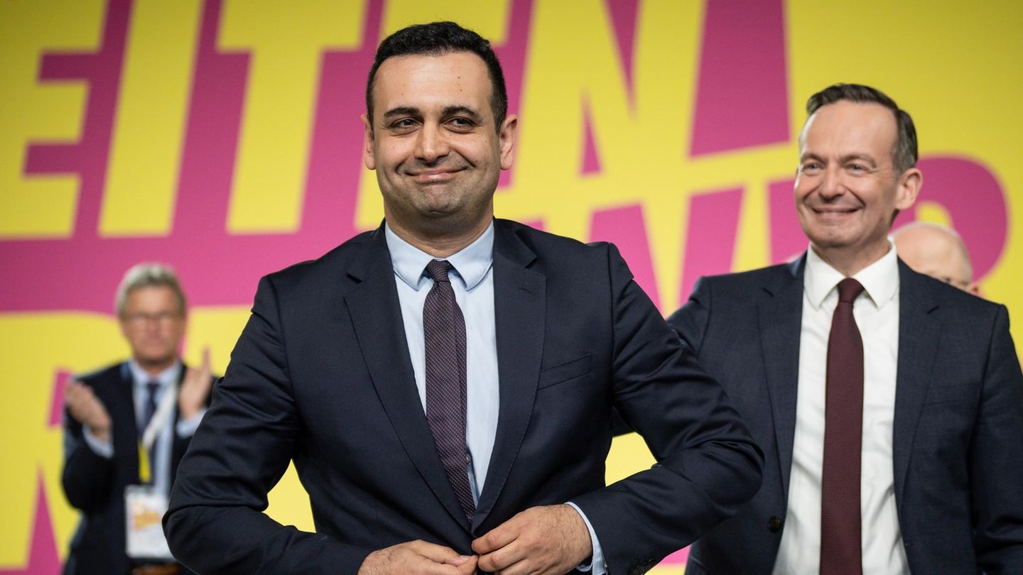 FDP party conference: Bijan Djir-Sarai new general secretary of the Liberals