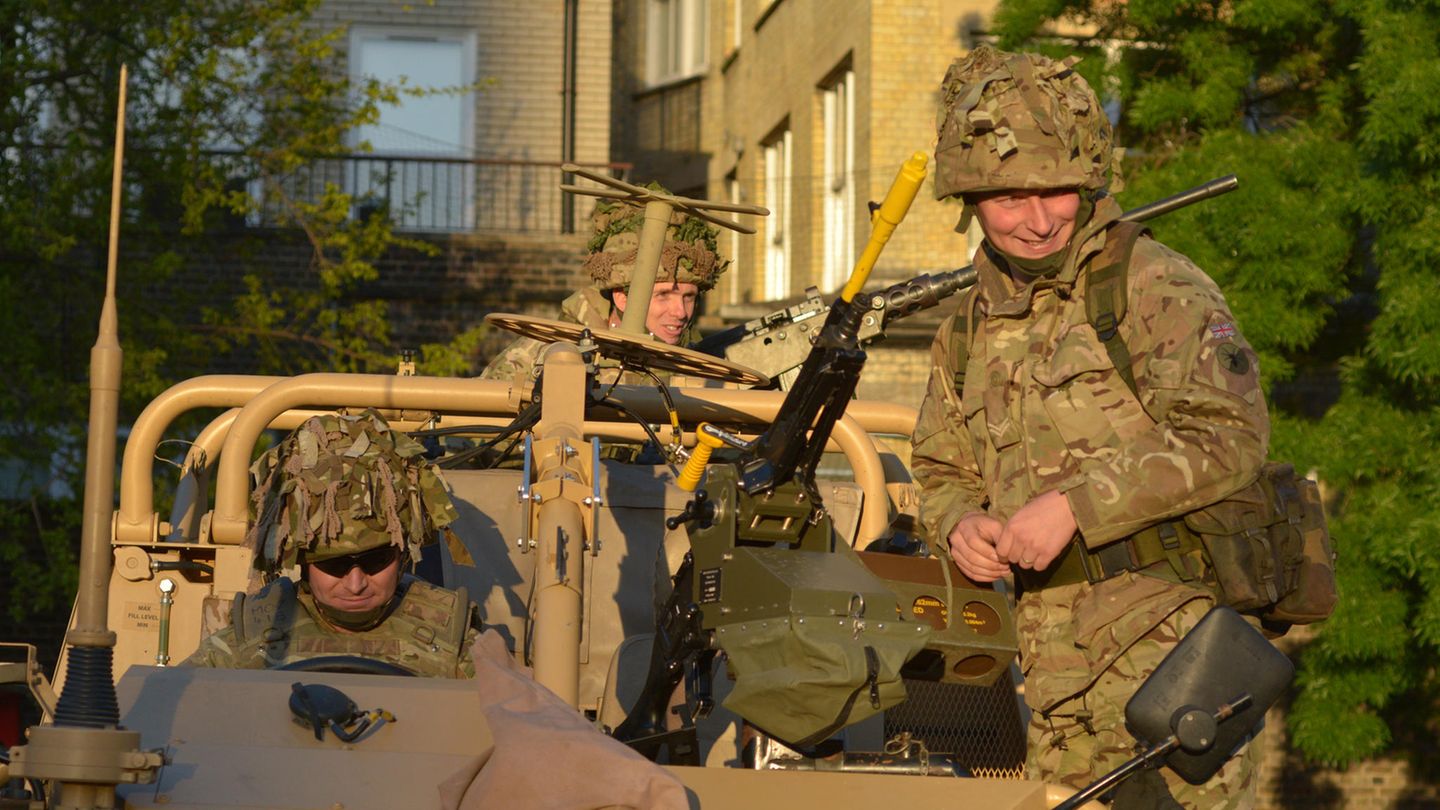 Armee in Großbritannien