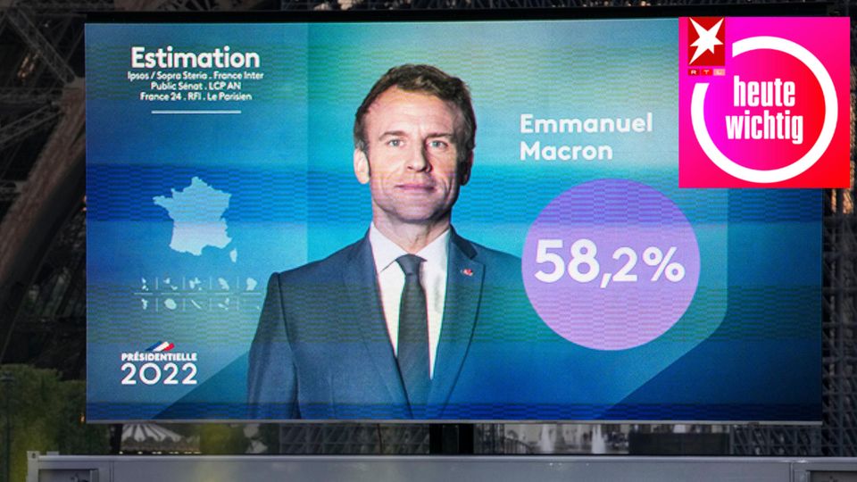 Emmanuel Macron hat die Wahlen in Frankreich knapp gewonnen