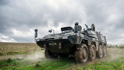 Der Boxer ermöglicht eine hohe Mobilität mit einem vergleichsweise kleinen logistischem Fußabdruck.