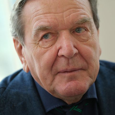 Porträt Gerhard Schröder