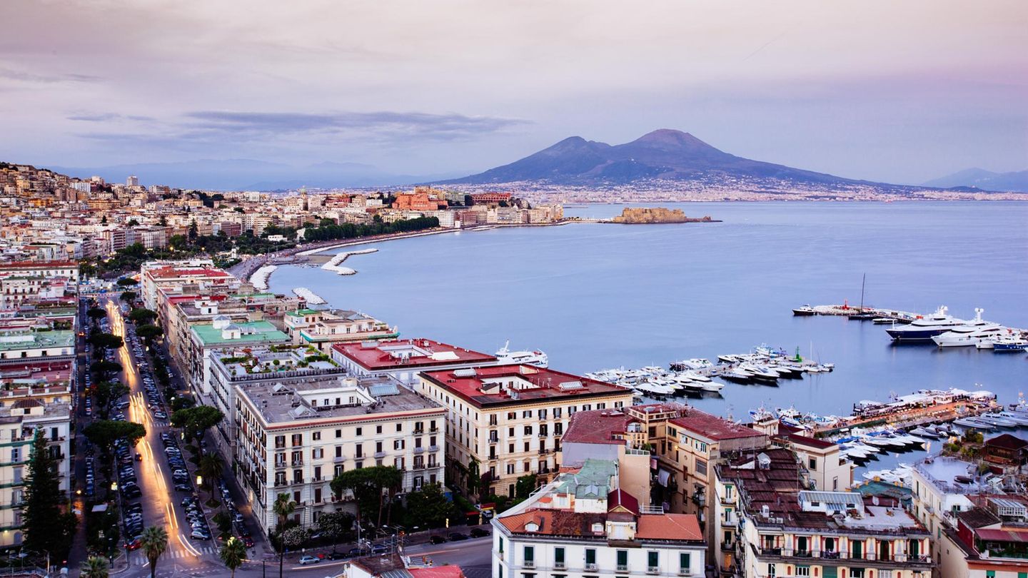 Neapel und Vesuv