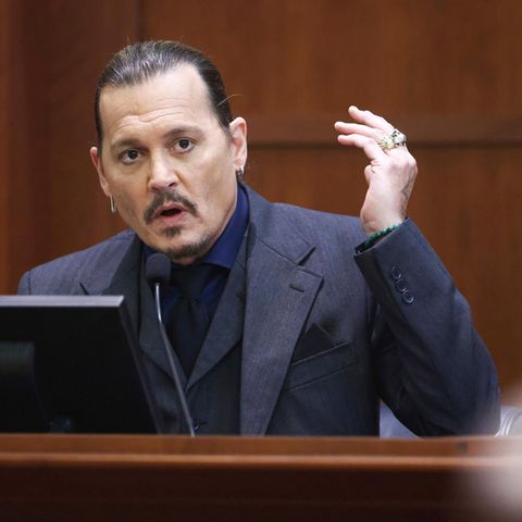 Johnny Depp im Zeugenstand